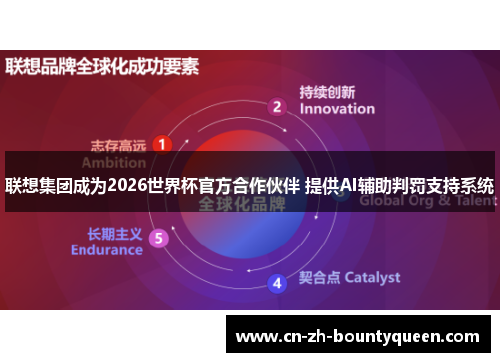 联想集团成为2026世界杯官方合作伙伴 提供AI辅助判罚支持系统